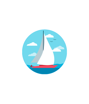 Bogg Bit - Sailboat