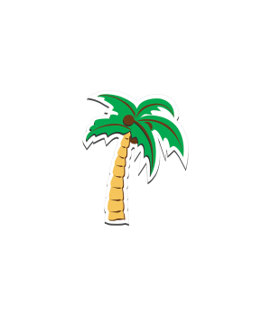 Bogg® Bit  - Palm Tree